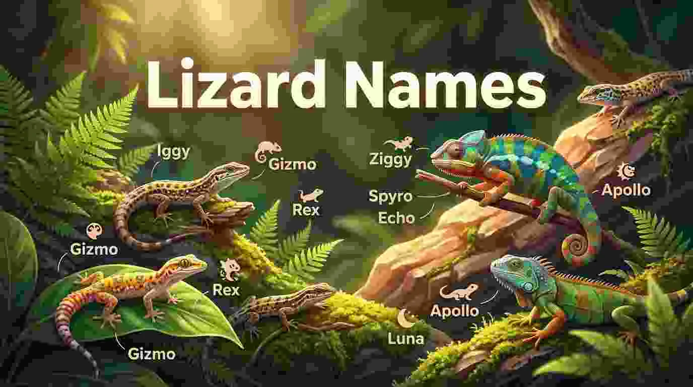 Captivating Lizard Names With a Name Generator